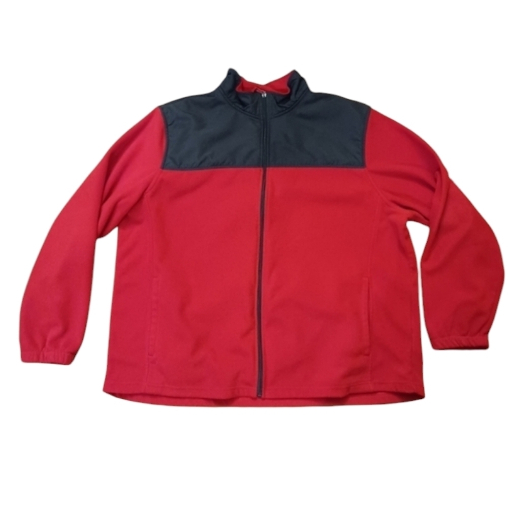 Starter fleece jacket men's size 2XL